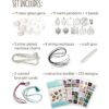 Hapinest Kit de fabricación de joyas para niñas de artes_4
