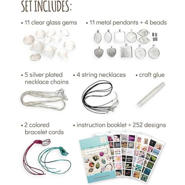 Hapinest Kit de fabricación de joyas para niñas de artes_4