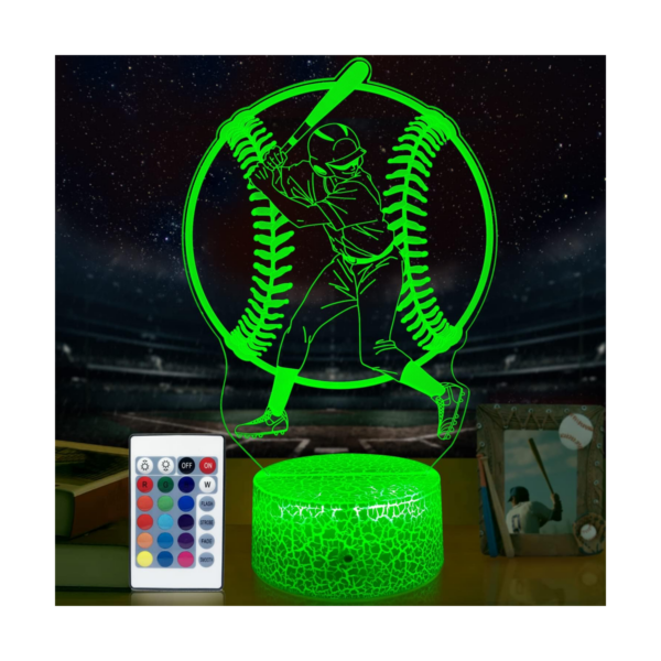 GIMFRY Luz nocturna de béisbol regalos de béisbol_1