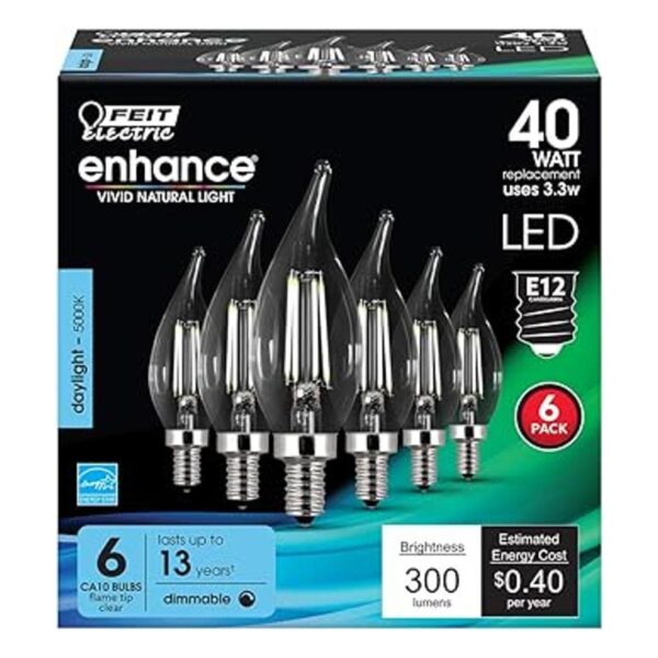 Feit Electric CFC40950CAFIL6 40W EQ DM Filamento de_2