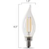 Feit Electric CFC40950CAFIL6 40W EQ DM Filamento de_4