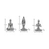Leekung Decoración de meditación de yoga estatua de_2