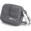 FitStill Mini estuche de transporte de tejido gris para_1