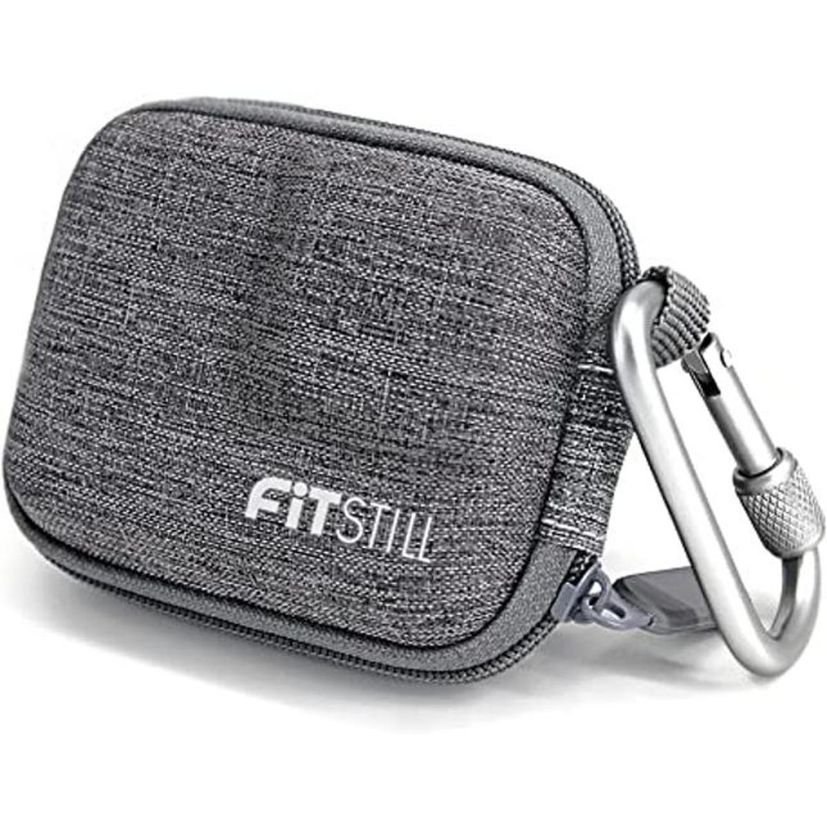 FitStill Mini estuche de transporte de tejido gris para