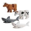 Friend Animals Figuras de juguete de bloques de_3