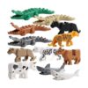 Friend Animals Figuras de juguete de bloques de_1