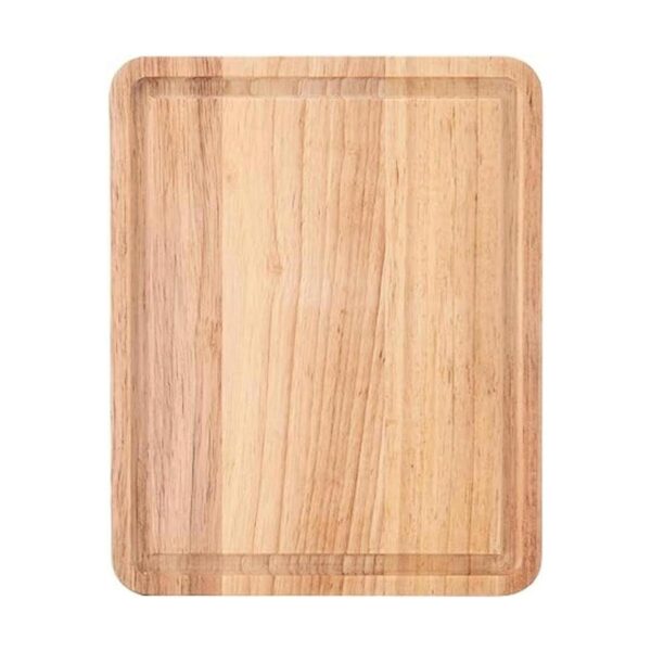 KitchenAid Tabla de cortar clásica de madera de goma con