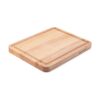 KitchenAid Tabla de cortar clásica de madera de goma con