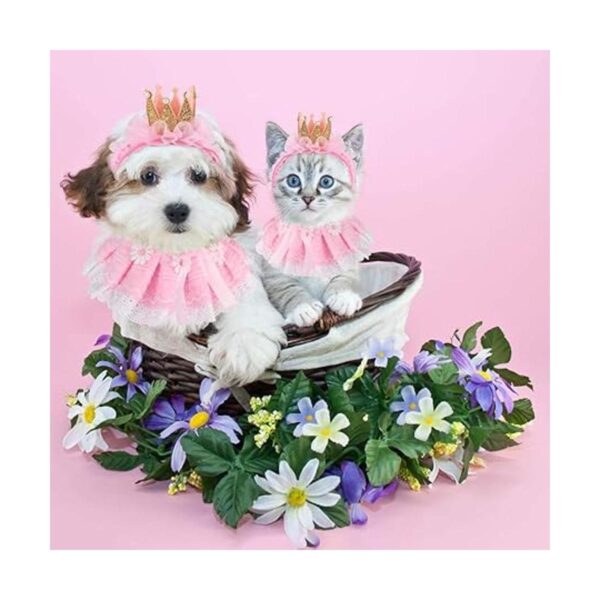 Legendog Bandana de gato para gatos disfraces de princesa_5