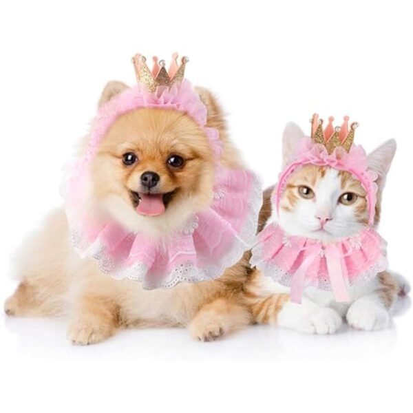 Legendog Bandana de gato para gatos disfraces de princesa_2