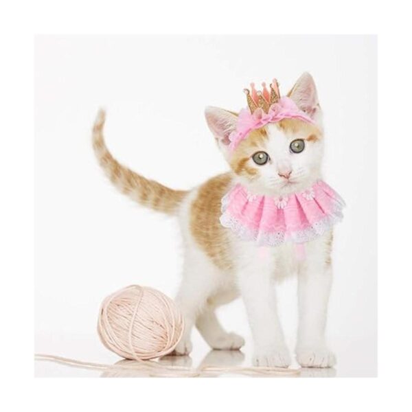 Legendog Bandana de gato para gatos disfraces de princesa_4