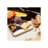 KyeeaDIY Bandeja rectangular de resina para desayuno