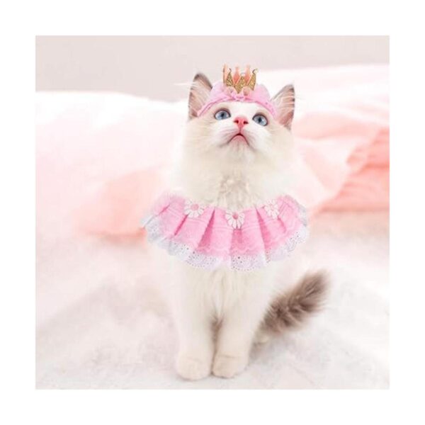 Legendog Bandana de gato para gatos disfraces de princesa_3