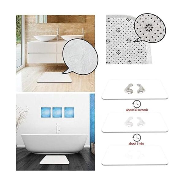 Divertido tapete de baño para gatos lindo gatito con_3