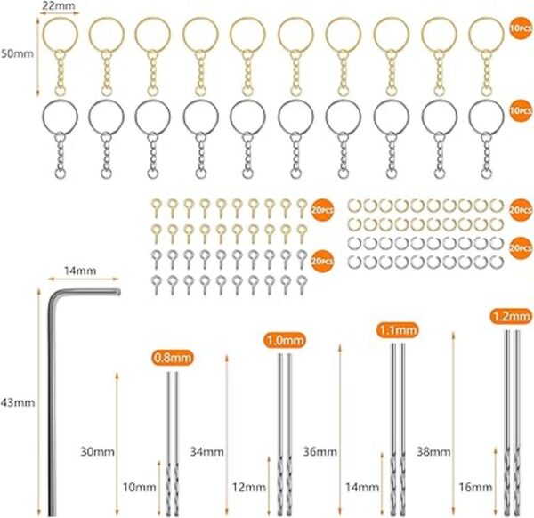 Juego de herramientas eléctricas de mano para moldes de_5