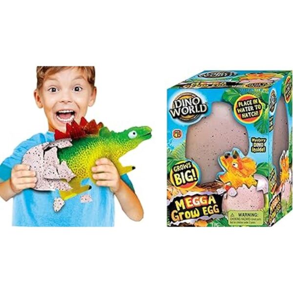 JARU. Juguete de dinosaurio en crecimiento de huevos de_2