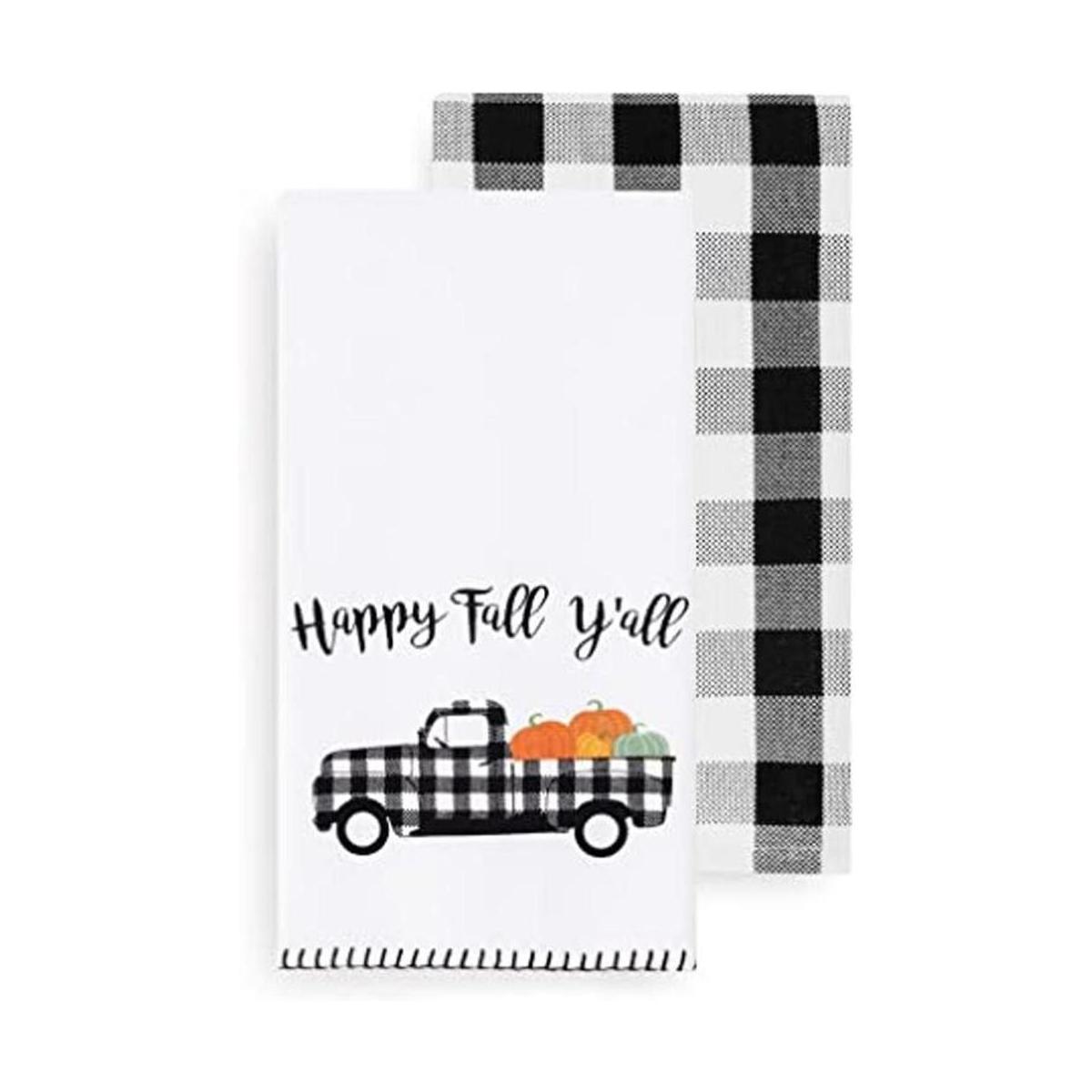 Elrene Home Fashions Farmhouse Living Happy Fall Yall and