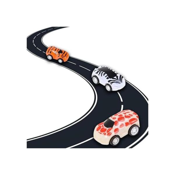ArtCreativity 2 pulgadas Safari Pullback Mini coches de_5