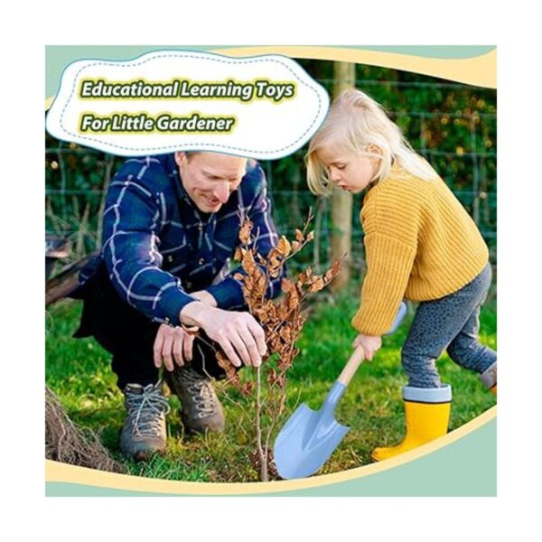 Palas de herramientas de jardín de madera para niños 16_5