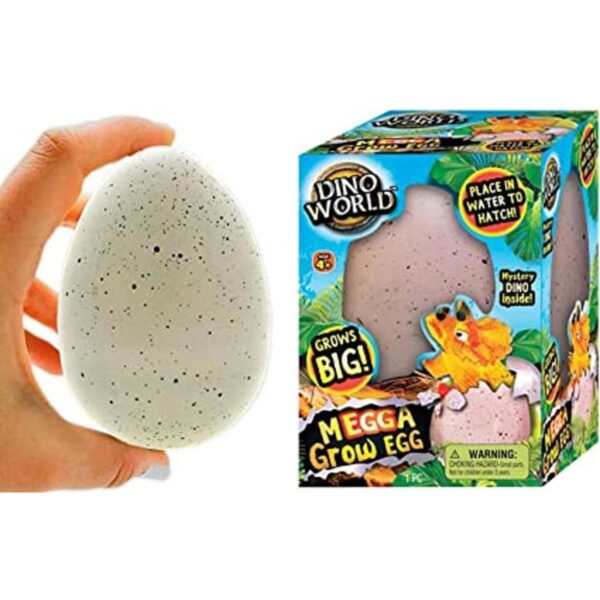 JARU. Juguete de dinosaurio en crecimiento de huevos de_1