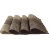 GEFEII Exquisitos manteles individuales de PVC de bambú_3