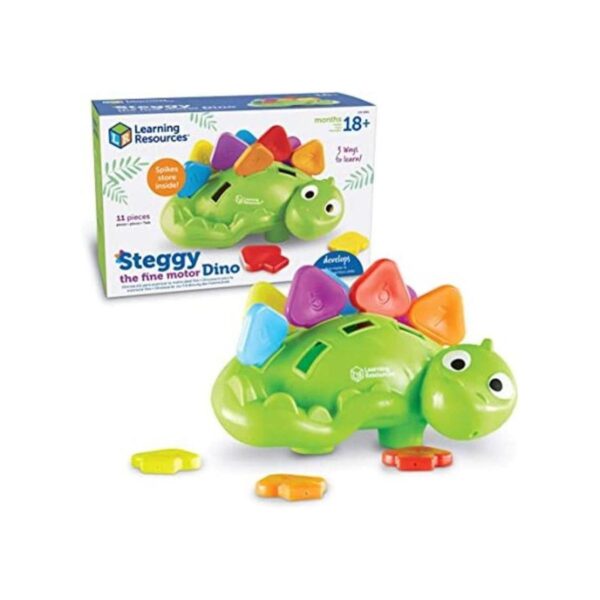 Learning Resources Steggy the Fine Motor Dino 11 piezas_1