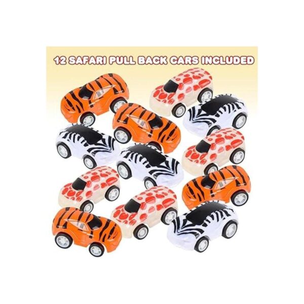 ArtCreativity 2 pulgadas Safari Pullback Mini coches de_2