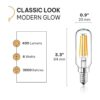 Hudson Bombilla LED de candelabro de 4 W paquete de 6_3