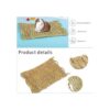 PINVNBY Grass Mat for Rabbit Bunny Natural Straw Woven_2