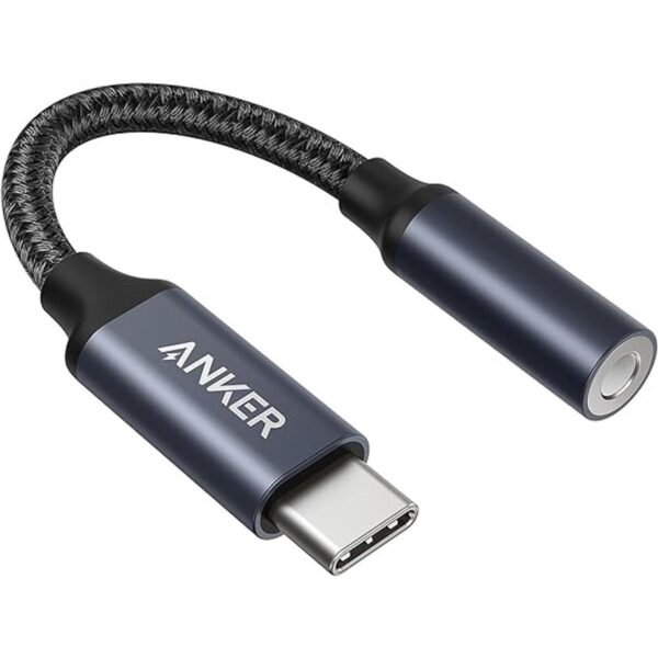 Anker Adaptador de audio USB C a 0.138 in cable de nailon_1