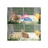 PINVNBY Grass Mat for Rabbit Bunny Natural Straw Woven_6