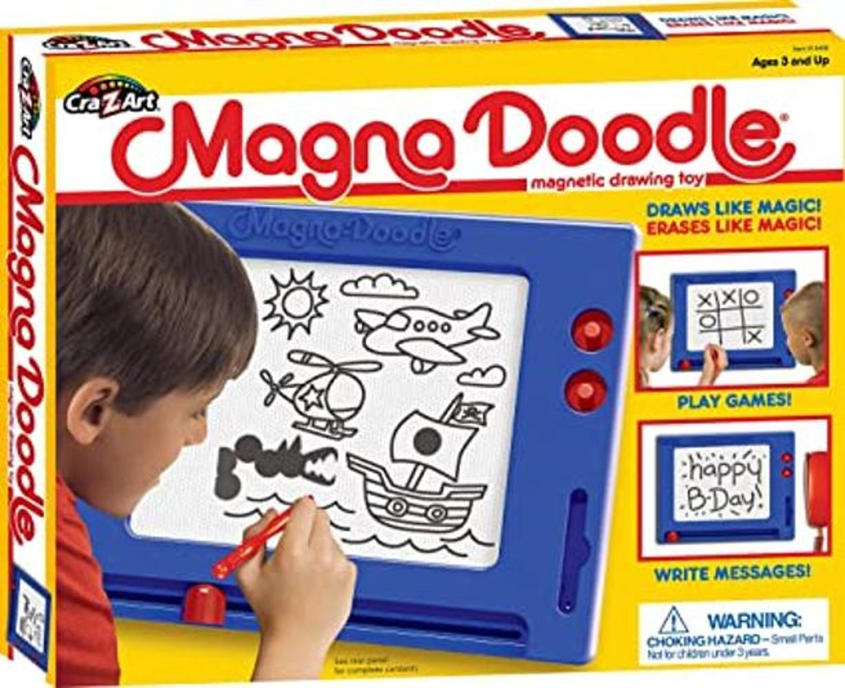 CraZArt Retro Magna Doodle Tablero magnético para dibujar