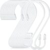 Hotop 30 ganchos de acero inoxidable en forma de S de 3.15