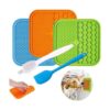 Kwispel Dog Licking Mat 3 Pcs Large Licking Mat for Dogs_1