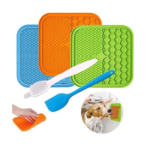 Kwispel Dog Licking Mat 3 Pcs Large Licking Mat for Dogs_1