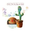 Juguete de cactus bailarín juguete parlante canta y mima_5