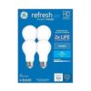 GE Refresh Juego de 4 bombillas LED A19 equivalente a 60_2