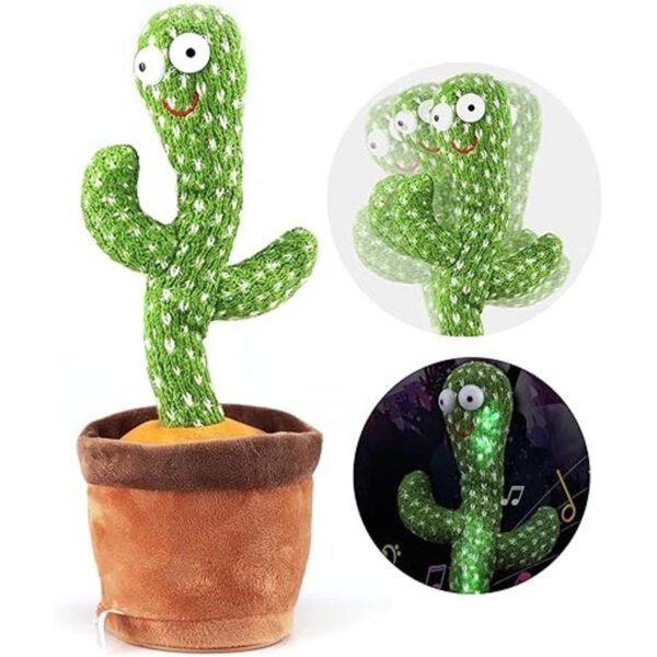Juguete de cactus bailarín juguete parlante canta y mima_1