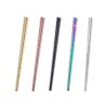 Dtdepth Palillos de acero inoxidable 5 pares de palillos