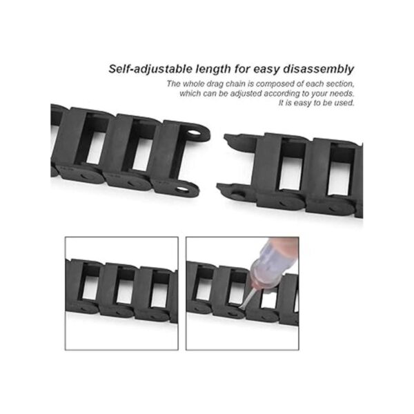 LMioEtool Cadena de arrastre de plástico para CNC con