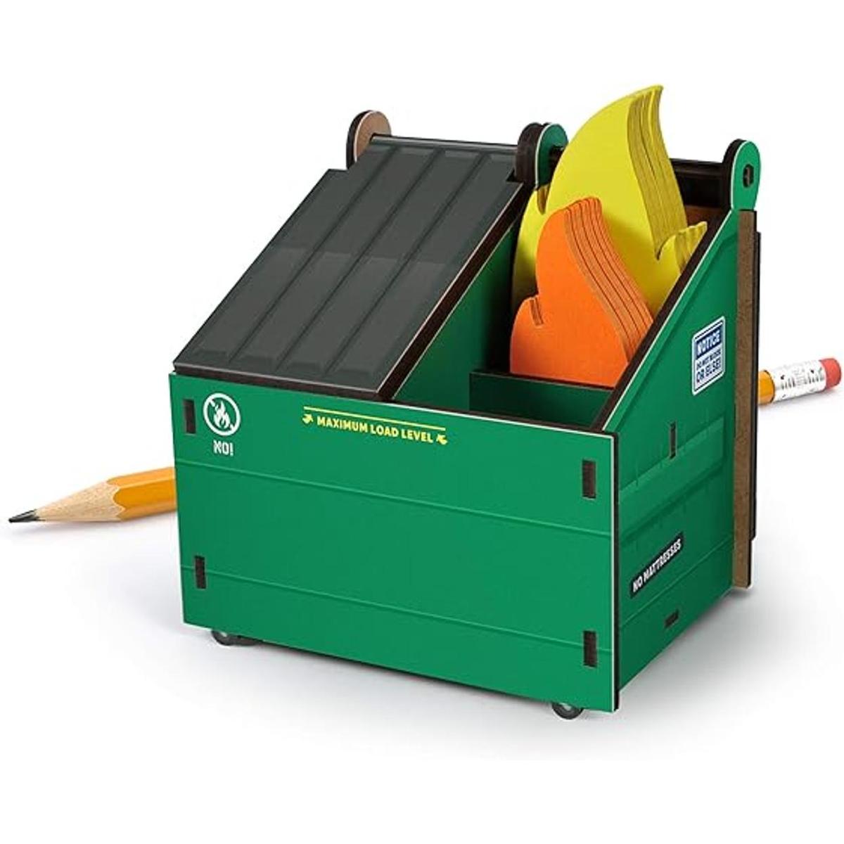 Genuine Fred Portalápices de escritorio con tarjetas de
