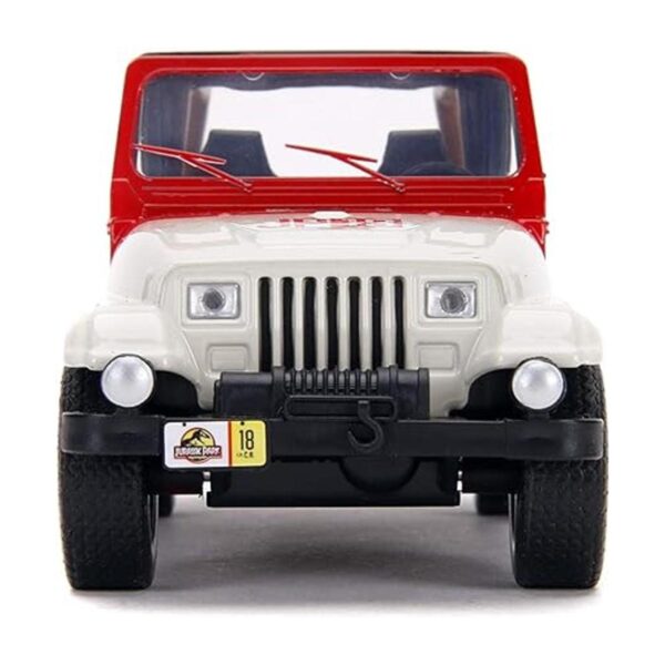 Jada Toys Jurassic World 132 Jeep Wrangler Coche fundido_2