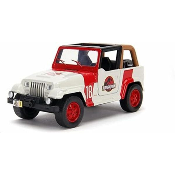 Jada Toys Jurassic World 132 Jeep Wrangler Coche fundido_1
