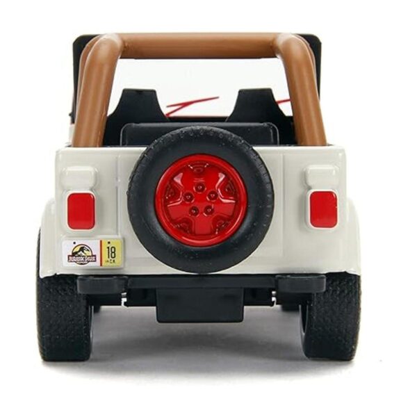 Jada Toys Jurassic World 132 Jeep Wrangler Coche fundido_4