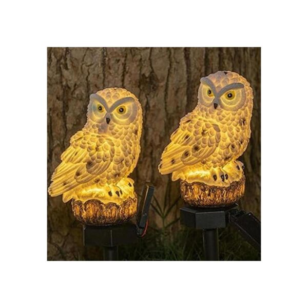 DAZZLE BRIGHT Figura de búho luces LED solares_4