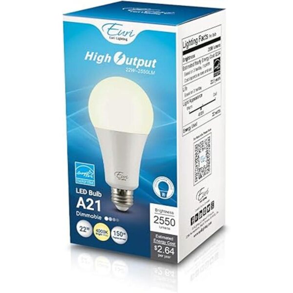 Euri Lighting EA2122W1040eh LED A21 22W equivalente a_5