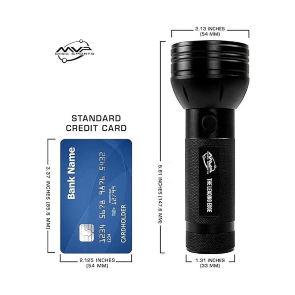 MVP Disc Sports Eclipse Linterna UV brillante de disco de_3