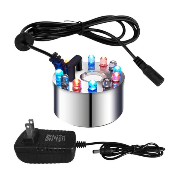 PULACO Mini máquina de niebla 12 LED Mister Fogger_1
