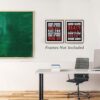 HPNIUB Juego de 4 impresiones artísticas inspiradoras 8 x_3