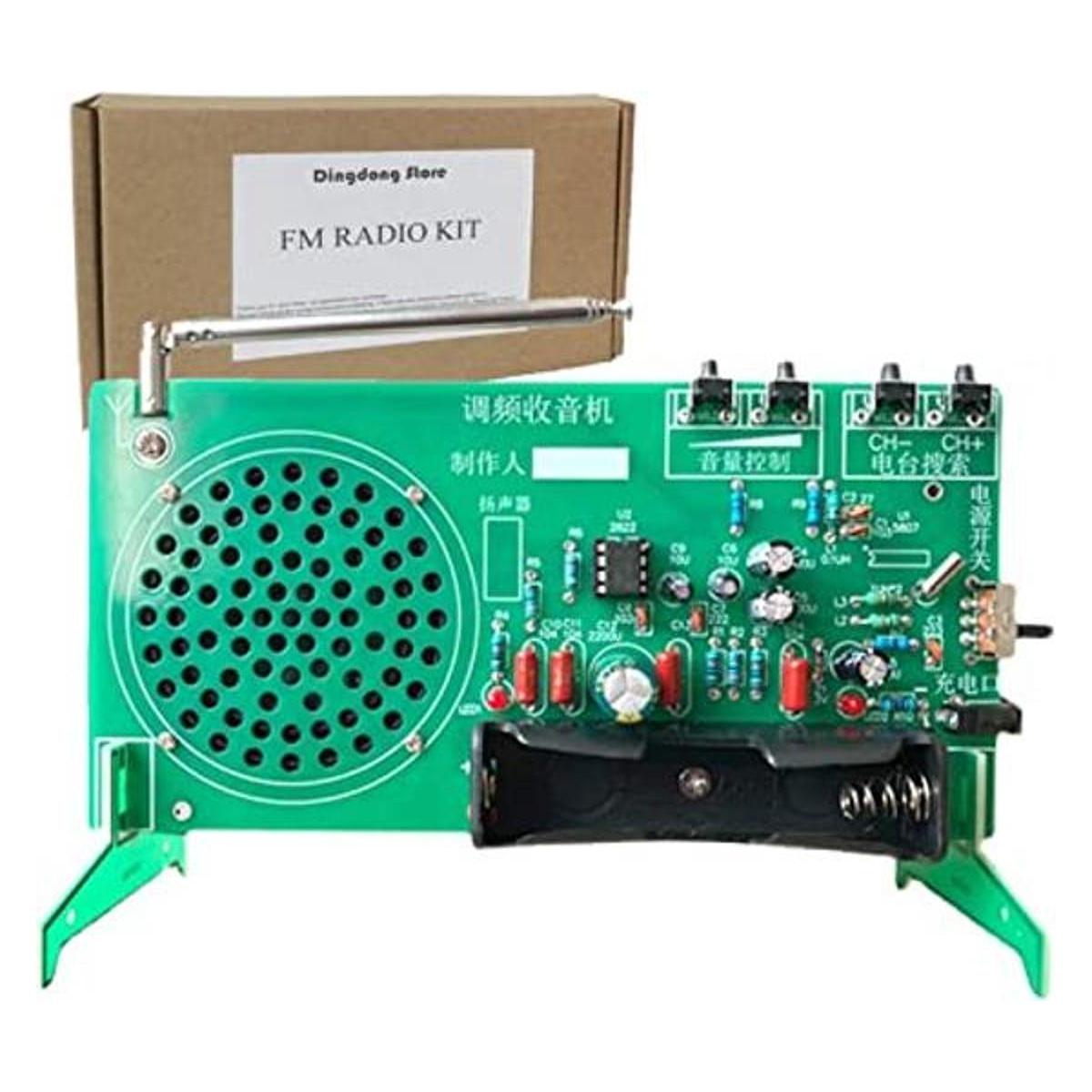 Dingdong Store Kits de radio FM Kit de proyecto de